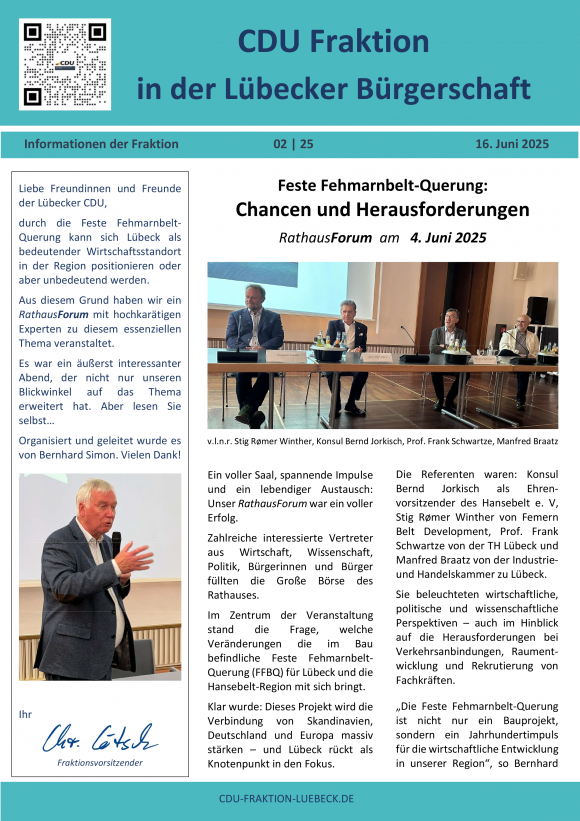 Newsletter-Ausgabe 16. Juni 2025