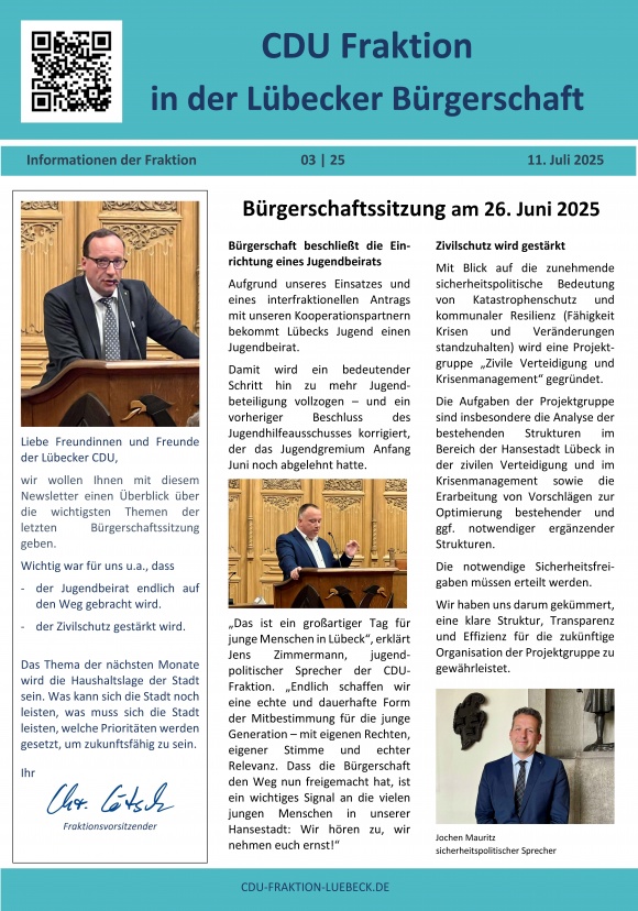 Newsletter 2025-07-11